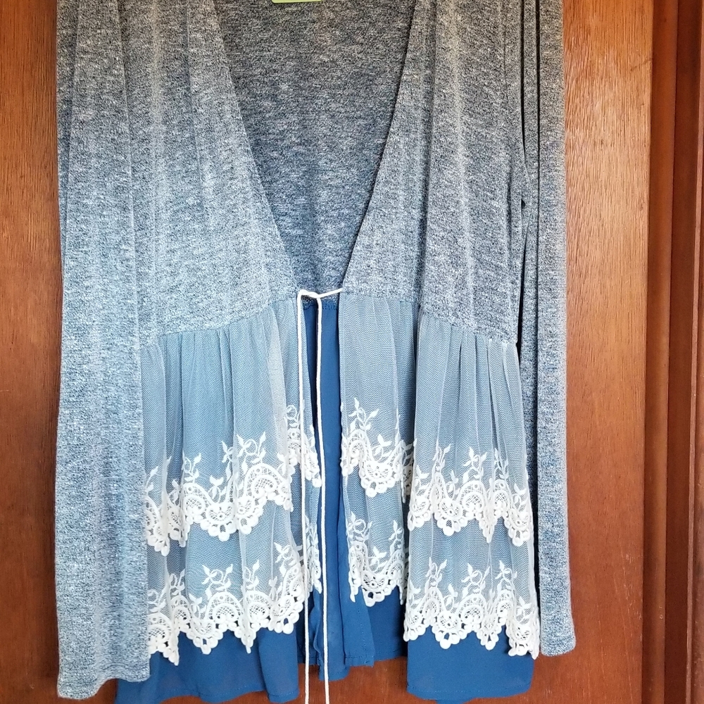 Long blouse jacket